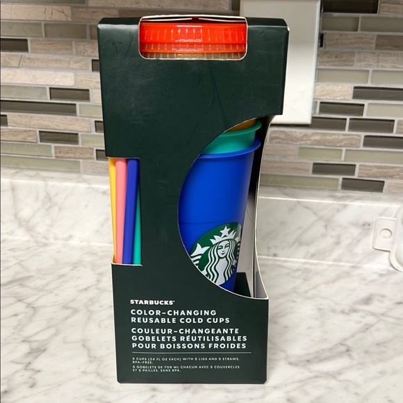Starbucks Other - Starbucks Color Changing Reusable Cups 2020 Summer Release NWT